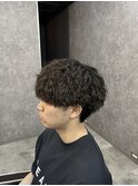 重め好きメンズ必見！【波打ちスパイラルパーマ】