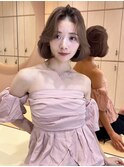 韓国風イメチェン美髪ワイドバング外ハネボブ大宮髪質改善