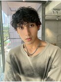 サーフカール/スパイキーショート/ブルーブラック/銀座