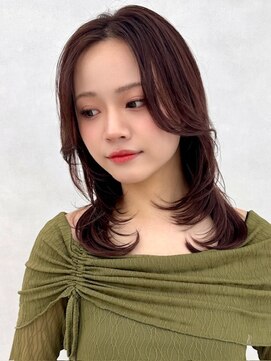 エジョン 八幡山店(Aejon) 韓国レイヤー/ワインレッド/マロンベージュ/イメチェン/八幡山