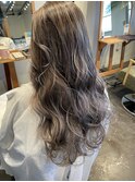 20代30代◎透明感ハイライト×美髪レイヤーグレージュ