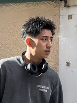 カイ(X) 刈り上げスパイキーショート