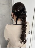 たまねぎヘアアレンジ