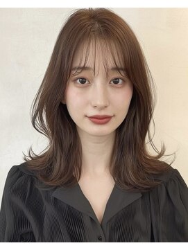 hum 立川【ハム】髪質改善・酸性ストレート・縮毛矯正 ココアベージュ/オリーブグレー/小顔/黒髪[立川/髪質改善]