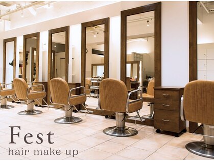 フェスト ヘア メイクアップ(Fest hair makeup)の写真