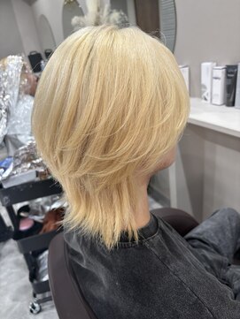 ミミー(mimiiy) メンズハイトーン/ハイブリーチ/ブロンドヘア