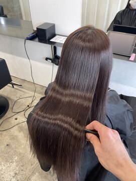 ココ 本八幡(KOKO) #ダークアッシュ#似合わせカット#ミディアムレイヤーカット#美髪