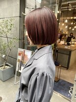 クラム(clam.)&nbsp;【clam./窪田】大人可愛いミニボブ/切りっぱなしボブ/髪質改善