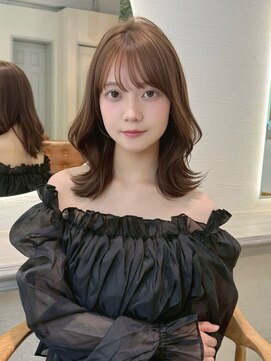 ヘアーサロン リアン 鴻巣店(hair salon Rien) くびれ/レイヤー/本格韓国へア/印象は"顔まわりで決まる