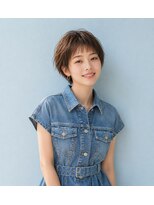 ライクバイコトナ 越谷(RIKE by kotona)&nbsp;ショート髪型20代30代40代50代前髪あり前髪なし面長丸顔越谷