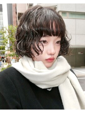 レコ 渋谷(LECO) ボブパーマボブカットケアパーマ緩めパーマ