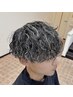 カット+ハイライトカラー（メッシュ）　￥15000