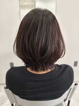 佇余(TAYU)&nbsp;【20～40代】まっすぐすぎない縮毛矯正／自然な丸みボブ