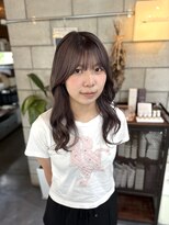 ファスナー(fustener)&nbsp;シルバー×ラベンダー