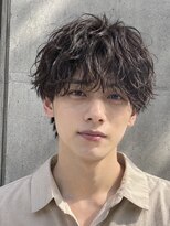 ブラン 池袋(BLANC)&nbsp;【福田指名限定】シャドウパーマクーポン(カット付き)