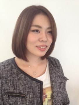 イケノウエ(ikenoue') パープルアッシュ大人ボブ