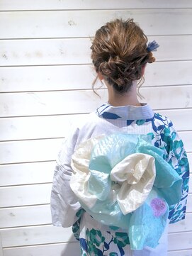 リスタバイネオリーブ 浅草(Re:sta by neolive) 浴衣ヘア 納涼船 夏祭り 人気ヘアー