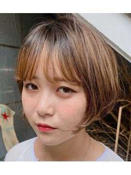 ノイ(neu) 柔らかい束感がかわいいショートボブ【静岡/オーガニックカラー