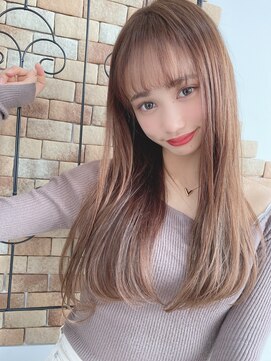 ルービック 難波(Rubik's) 小顔カットモテ髪☆さら艶ストレート