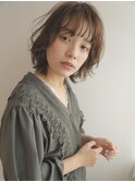 エアリーボブ/レイヤー/外ハネ