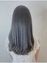 ジーナ 渋谷駅前(Zina)&nbsp;小顔セミウェットウェーブピンクベージュハイライトカラー