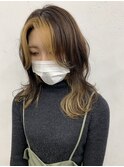 【Anli】ウルフカット×インナーカラー