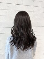 デミヘアー(Demi hair)&nbsp;暗めグレーベージュカラー×ロングヘア