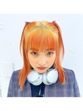 クク 渋谷(QUQU) 暖色ルーツカラー