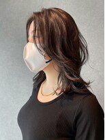 イトシテ&nbsp;ハイライトクールブラウン×韓国ミディアム【本多身和子】