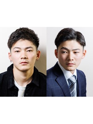 《メンズCut￥4700》第一印象重視のビジネスマンに!新たなスタートに向けて好印象な男前Styleを☆眉カット◎