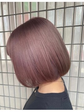 マティーナ ヘアー 池袋(Matina hair) 【ピンクグレージュボブ】20代30代40代