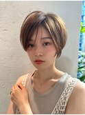 【joemi】斜めバンググレージュカラーシルキーベージュ(小倉太郎