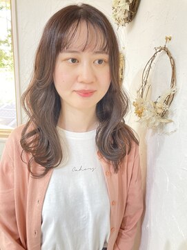 アミュー(amiu) ナチュラルレイヤー/マロンベージュ/韓国風巻き