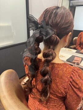 ミラレスカ 栄(MIRA RESCA) ツインヘアアレンジ