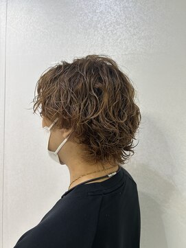 エスカーラ 表参道(THE ESCALA) ＠shino_ne197/マッシュウルフ/メンズパーマ/ニュアンスパーマ