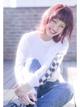 ロイド(Lloyd) 【Lloyd】大宮　ベイビーバング×スカーレットピンク