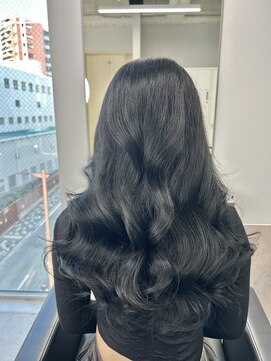 ラフィット 香椎(lafit) 透明感ダークグレー韓国風カラーブルーブラックオリーブアッシュ