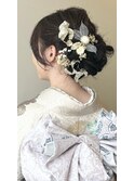 成人式アレンジ