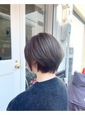 スッキリショートボブ