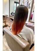 グラデーションオレンジ