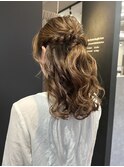 入学式ヘアセット