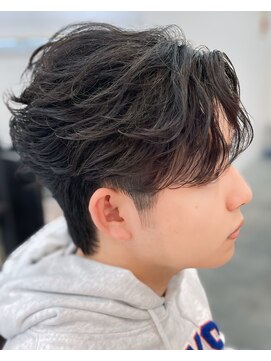 バース バイ ハピネス(BIRTH by happiness) 奈良men'癖毛フェザーパーマフェザーショート