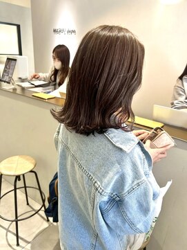 マッシュ 天王寺あべの(MASHU) グレージュ×インナーカラー