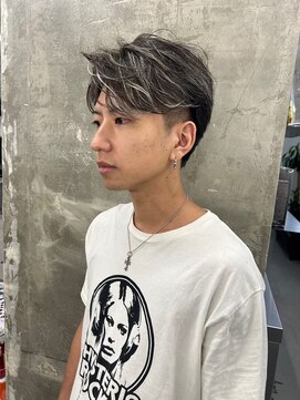 メンズサロン キング 枚方店(Men’s salon K!ng) 波巻きツイストスパイラルパーマ/フェザーパーマ/眉毛/メンズ