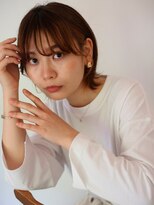 ディー(DEE)&nbsp;シースルーバングのショートボブ