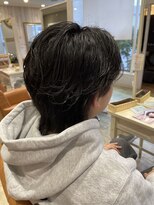 ビズヘアー プチ(bisou hair petit) メンズパーマウルフ