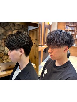 津田沼で支持が高いサロンから待望のメンズサロン【津田沼/津田沼駅/メンズ/メンズパーマ】