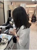 白髪ぼかしハイライト