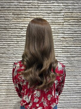 ビスイル 秋葉原店(Vis ill) ブリーチカラー夏カラー透明感アッシュベージュレイヤーカット