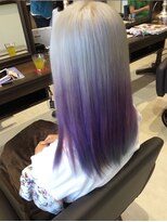 ル レーヴ バイ ソル 静岡店(Le reve by sol) パープルグラデーション［静岡/静岡駅/新静岡駅/髪質改善］